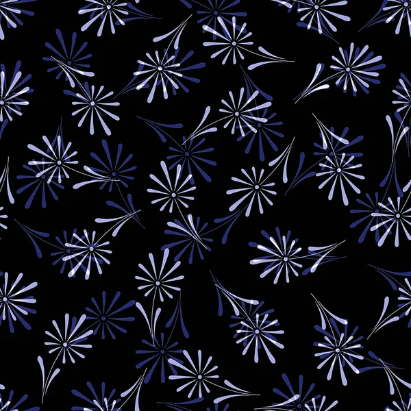 Bezešvé Vzory Módní Fialové Barvě Velmi Peri Barva Roku2022 Botanický — Stock fotografie