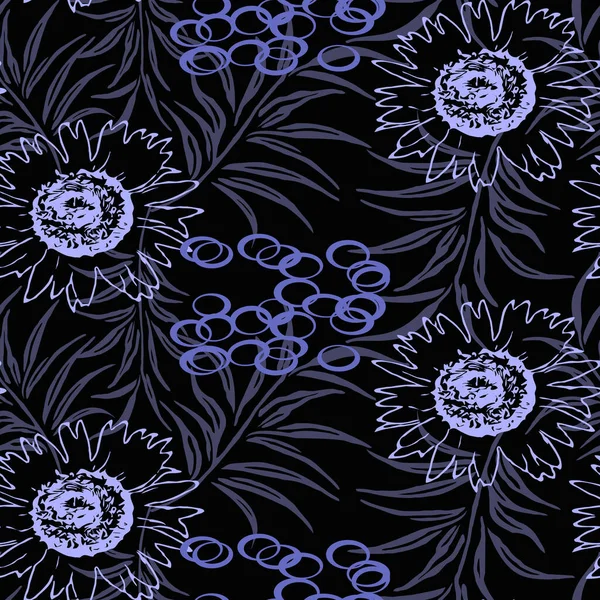 Seamless Pattern Trendy Purple Color Very Peri Color Year 2022 — Stock Photo, Image