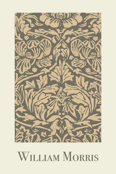 Cartaz Botânico Imprimível Flores Folhas Ilustração Projeto Tampa Pintura Parede — Fotografia de Stock