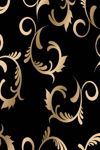 Minimalistischer Hintergrund Für Website Cover Design Bedruckbar Wanddekoration Goldene Botanische — Stockfoto