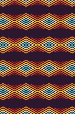 Colorful pattern in the 60s, 70s surface design, fabrics, paper, stationery, cards, banners, textiles