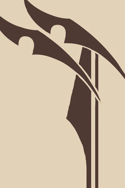 Ilustração Abstrata Inspirada Matisse Composição Contemporânea Com Formas Abstratas Estéticas — Fotografia de Stock