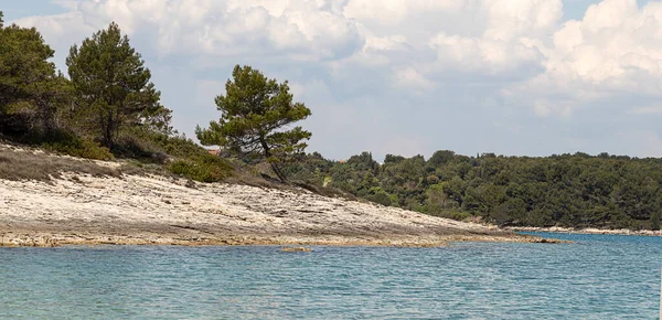 Beau Paysage Croatie Sur Mer Adriatique Jour Mai Ensoleillé — Photo