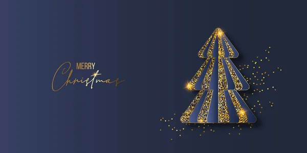 2022 Набір Luxury Elegant Merry Christmas Щасливий Новий Рік Карти — стоковий вектор