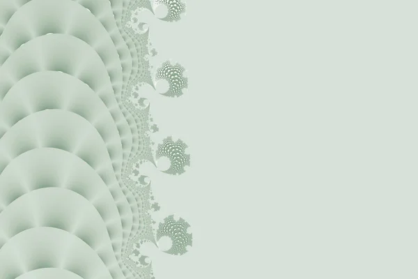 전형적 인 바질 색 톤으로 화려 한 꽃무늬가 있는 엽서. 문자를 보내기 위한 빈칸 이 필요하겠죠. 설계의 분명 한 배경. — 스톡 사진
