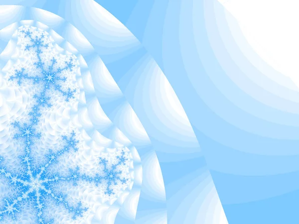 Fondo abstracto azul navideño con curvas y copos de nieve, Base azul para sitio web, impresión, base de banner, papel pintado, tarjetas de visita, folleto, bandera, calendario, gráficos — Foto de Stock