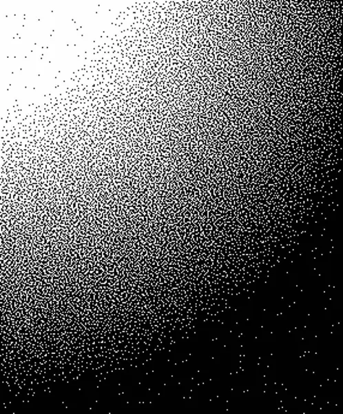 Pixel艺术，黑白渐变 图库图片