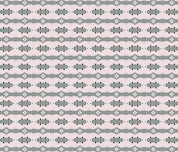 Nowy bezszwowy wzór tkanin i wzorów na białym tle, — Zdjęcie stockowe