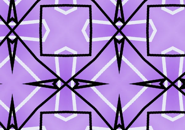 Αφηρημένο μωβ μοτίβο με γεωμετρικό σχήμα γραμμής. Για διακόσμηση εσωτερικών χώρων, εκτυπώσεις, κλωστοϋφαντουργία, τραπεζομάντηλα. — Φωτογραφία Αρχείου