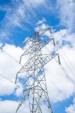 Newburn UK: 24 Mayıs 2021: Kuzey İngiltere 'deki Throckley Resifi' nde (Reigh) sel basmış tarım arazisi. Elektrik direkleriyle dolu bir alan.