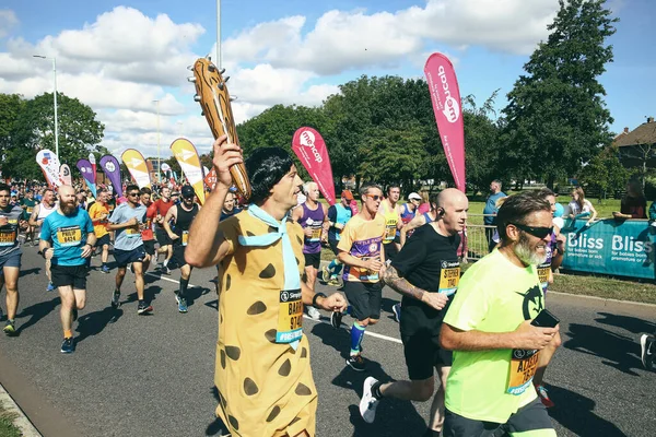 Gateshead UK: 8 Eylül 2019 Great North Run 2019 etkinlik fotoğrafçılığı.