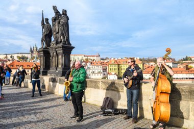 Prag, Czech Cumhuriyeti. 2 Kasım 2018: Malastrana eski bölgesi, Prag