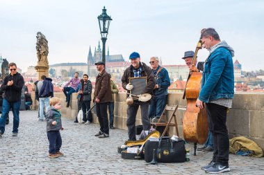 Prag, Czech Cumhuriyeti. 2 Kasım 2018: Malastrana eski bölgesi, Prag