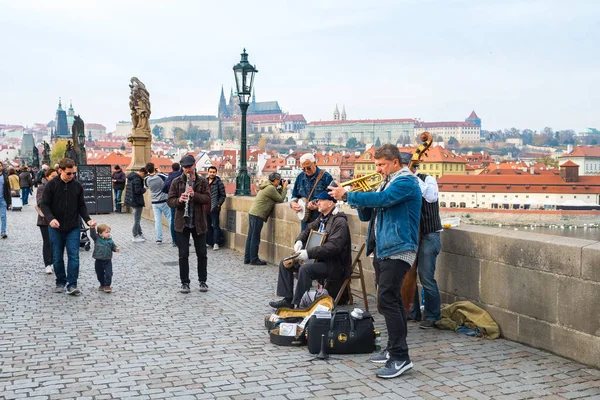 Praga Czechy Listopada 2018 Widok Starą Dzielnicę Malastrana Praga — Zdjęcie stockowe