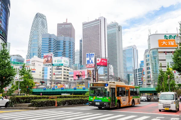 2018年8月13日 日本东京市中心惊人的街道 — 图库照片