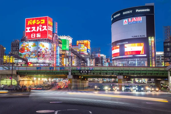 Tokio Japończyku Sierpnia 2018 Niesamowite Ulice Tokio Japonia — Zdjęcie stockowe