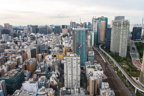 2018年8月13日 日本东京市中心惊人的街道 — 图库照片