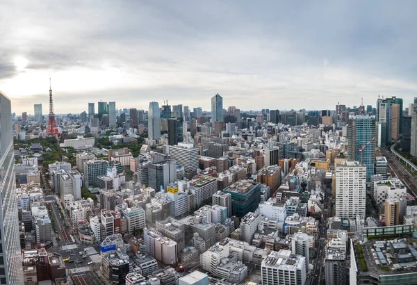 2018年8月13日 日本东京市中心惊人的街道 — 图库照片