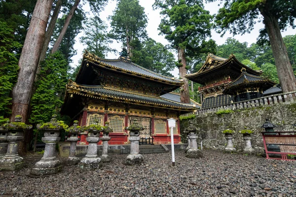Nikko Japonya Ağustos 2018 Nikko Japonya Nın Güzel Toshogu Tapınağı — Stok fotoğraf