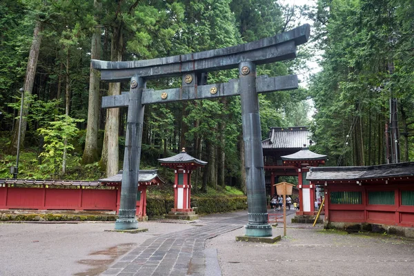 Nikko Japonya Ağustos 2018 Nikko Japonya Nın Güzel Toshogu Tapınağı — Stok fotoğraf