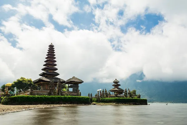 Endonezya Bali Deki Kutsal Tapınak Manzarası — Stok fotoğraf