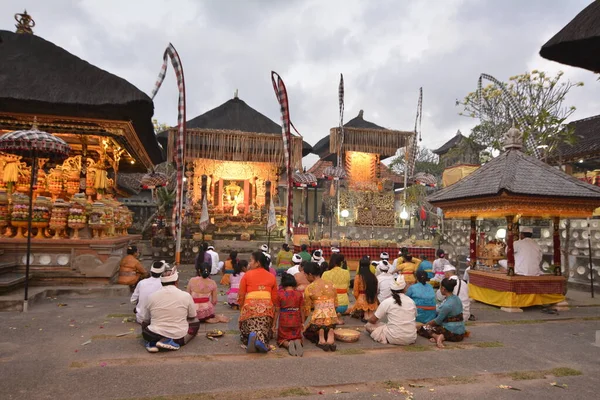 Bali Indonézia 2021 Augusztus Szent Templom Látképe Balin Indonéziában — Stock Fotó