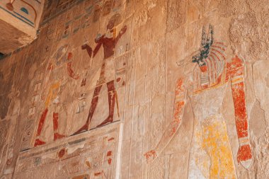 Mısır 'daki firavunların mezarlarının içindeki şaşırtıcı hiyeroglifler.