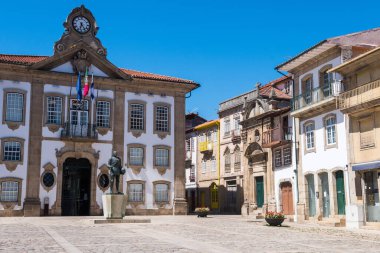 Eski şehrin sokak manzarası, Portekiz