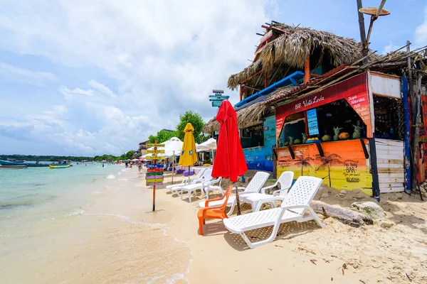 Isla Baru Colombia 14Th August 2022 Views Cozy Cabin Colombian — Fotografia de Stock