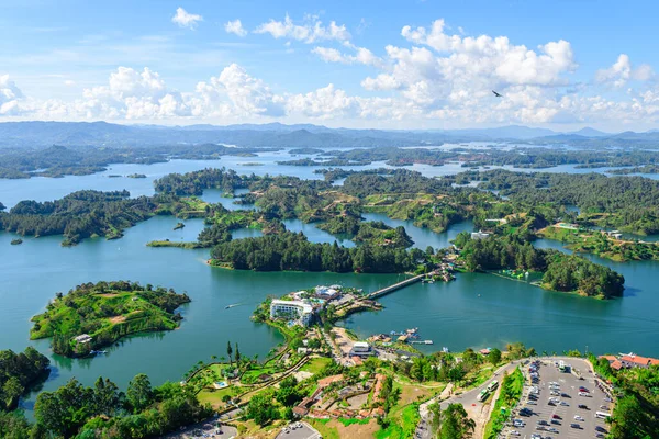 panoramic view from el peon, colombia