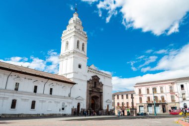 views of quito old town, ecuador