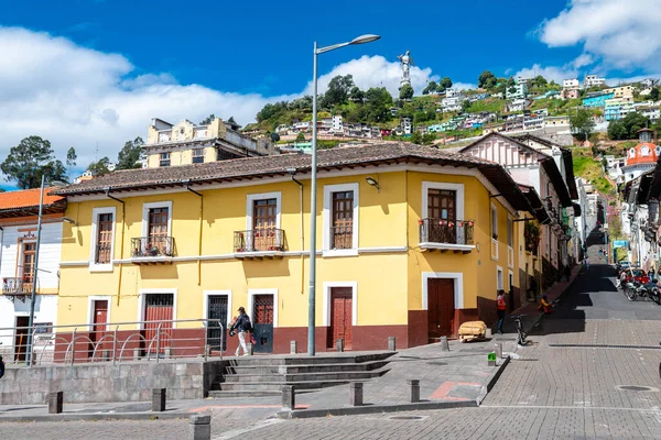 Views Quito Old Town Ecuador —  Fotos de Stock