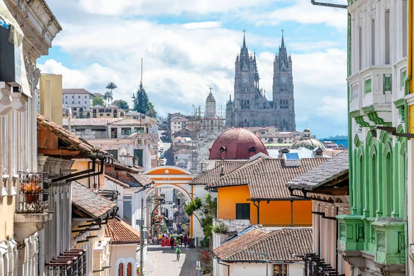 Views Quito Old Town Ecuador — Stockfoto