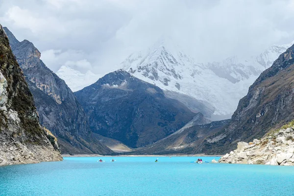 Geweldig Uitzicht Lagune Peruviaanse Andes Huascaran — Stockfoto