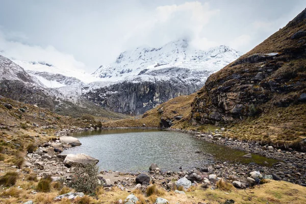 Geweldig Uitzicht Lagune Peruviaanse Andes Huascaran — Stockfoto