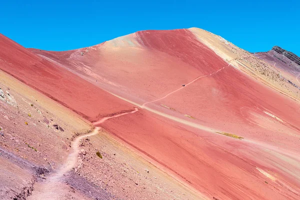 Fantastiskt Landskap Vinicunca Berg Och Dal Peru — Stockfoto