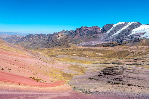 Paysage Étonnant Montagne Vallée Vinicunca Pérou — Photo