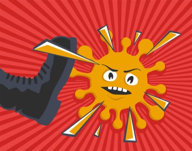 COVID-10 'u durdurun - askeri botlar Coronavirüs' ü tekmeliyor