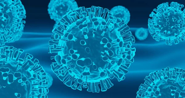 Coronavirus Mutato Secondo Ceppo Più Aggressivo Dell Originale — Foto Stock