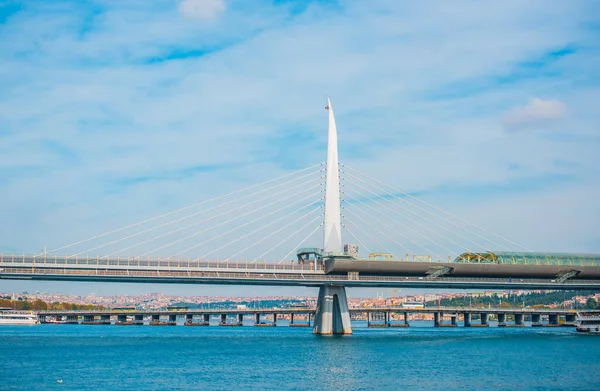 Landschaft Istanbul Stadtansichten Konzept Für Urlaub Der Türkei Neue Ausflugsziele — Stockfoto