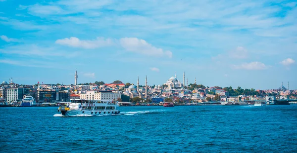 Landschaft Istanbul Stadtansichten Konzept Für Urlaub Der Türkei Neue Ausflugsziele — Stockfoto