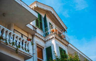 Princes Adası, tatil manzarası. Seyahat konsepti. Türkiye 'de tatil kavramı. Yolculuk için yeni yerler. Yolculuk için fikirler. Avrupa, Türkiye. 29 Eylül: Illustrative Editorial