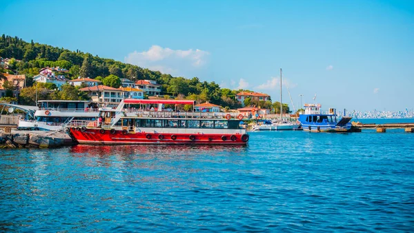 Princes Adası Tatil Manzarası Seyahat Konsepti Türkiye Tatil Kavramı Yolculuk — Stok fotoğraf