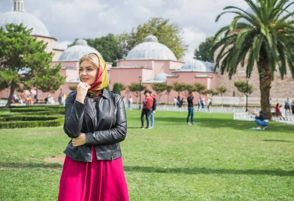 Concetto Viaggio Concetto Vacanza Turchia Nuovi Posti Viaggio Idee Viaggio — Foto Stock