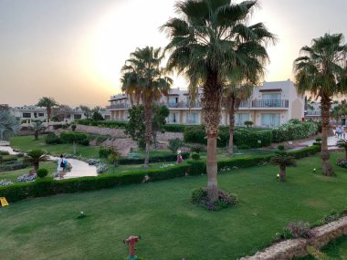 Turizm konsepti, Mısır 'da tatil detayları, Sharm el Sheikh, güzel manzara.