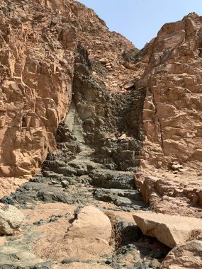 Turizm konsepti, Mısır 'da tatil detayları, Sharm el Sheikh, güzel manzara.