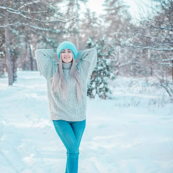 Chica Regordeta Además Tamaño Aspecto Americano Europeo Joven Dama Con — Foto de Stock