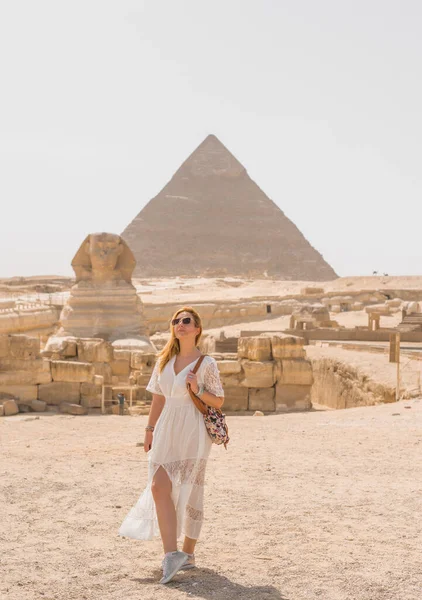 エジプト観光 休暇の概念とアフリカへの旅行 — ストック写真