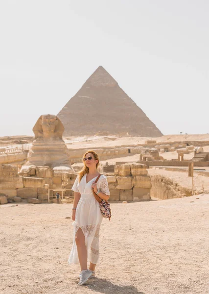 エジプト観光 休暇の概念とアフリカへの旅行 — ストック写真