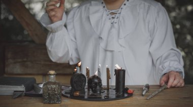 Ayin yapan adam. Ezoterik kavram, büyü, gelecek kehaneti ve putperestlik, putperestliğin gücü